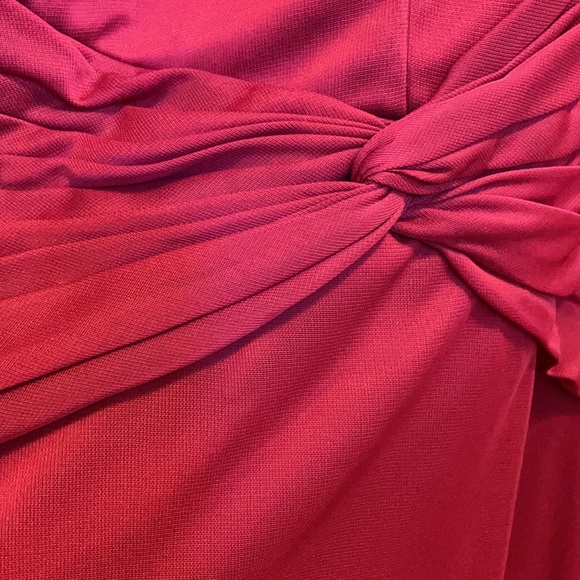 Floor length burgundy dress - Picture 2 of 9